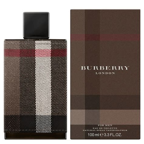 burberry london eau de toilette 100ml perfume masculino lams